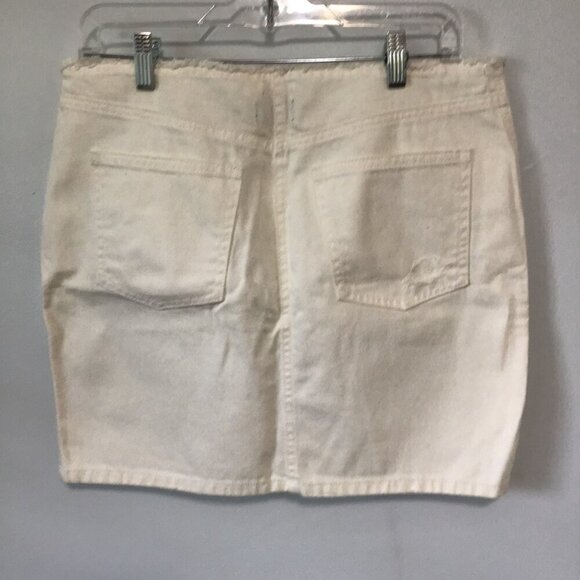 Cheap Monday Emily Denim Mini Skirt Size M - Picture 2 of 8